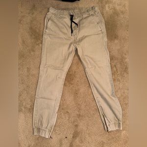 Pacsun joggers khaki